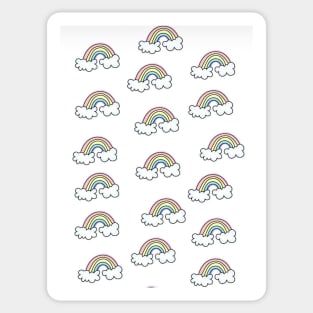 Rainbow Design Sticker